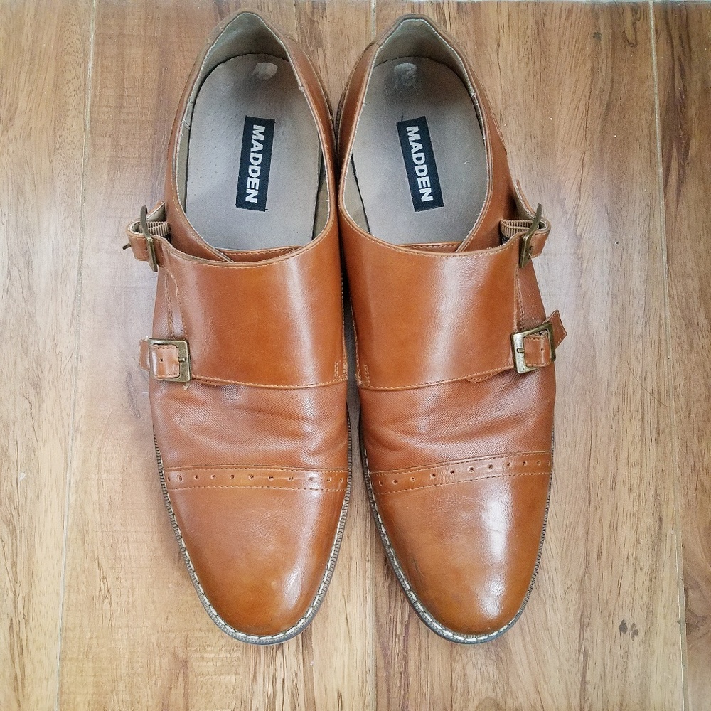 Steve Madden Oxford double buckle